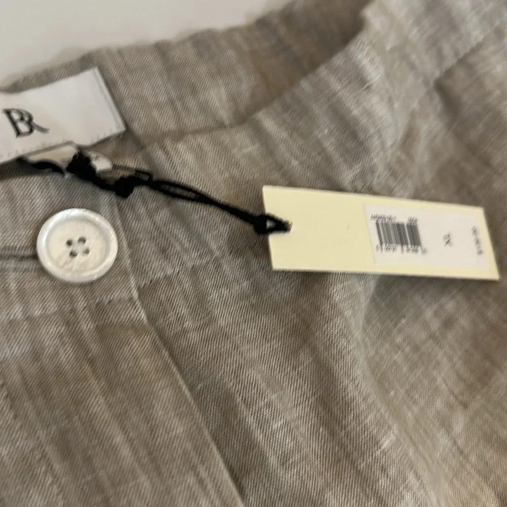 Banana republic linen pants natural XL NWT